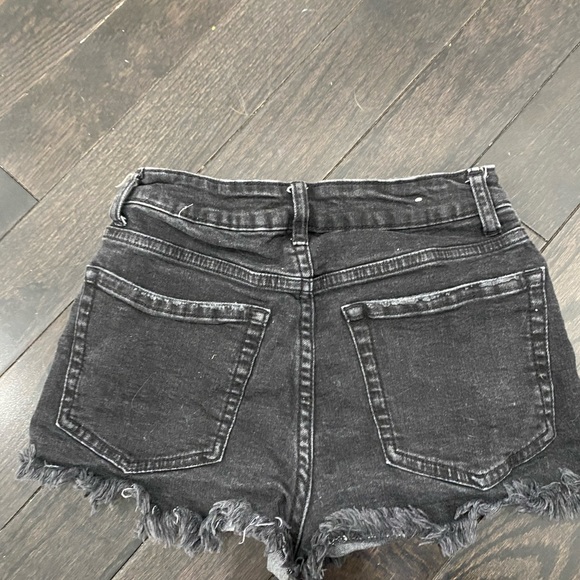 forever 21 black shorts high rise - Picture 3 of 5